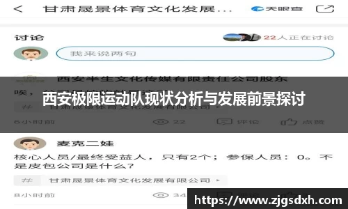 西安极限运动队现状分析与发展前景探讨